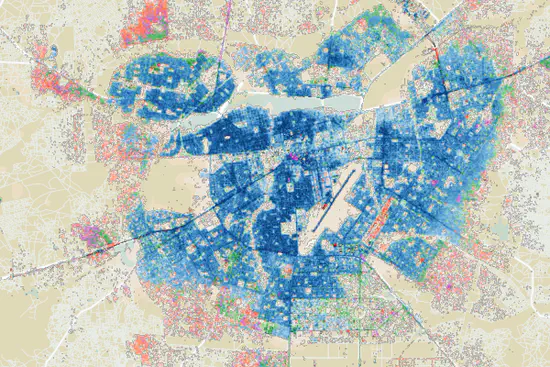 Urbanization of Ouagadougou